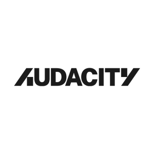 Audacity Logo - Black Transparent